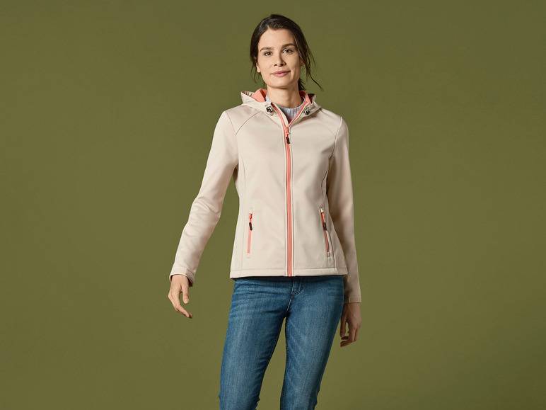 Rocktrail Damen Softshelljacke, verlängerte Rückseite Nur für heute