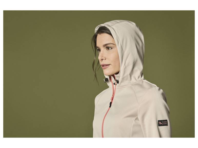 Rocktrail Damen Softshelljacke, verlängerte Rückseite Nur für heute