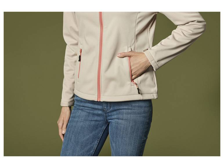 Rocktrail Damen Softshelljacke, verlängerte Rückseite Nur für heute