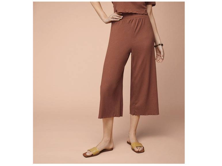 esmara® Damen Culotte in modischer Crinkle-Qualität Riesige Rabatte