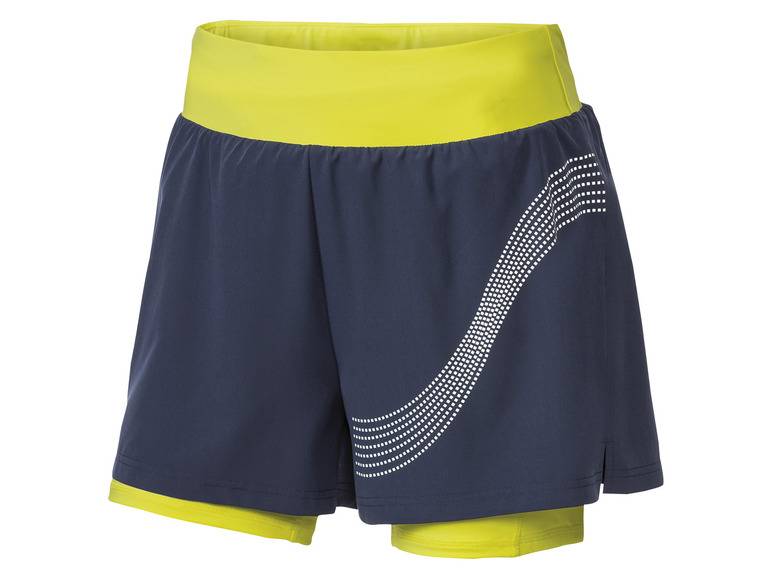 CRIVIT Damen Funktionsshorts mit praktischer Handytasche 50% Rabatt mit kostenlosem Versand