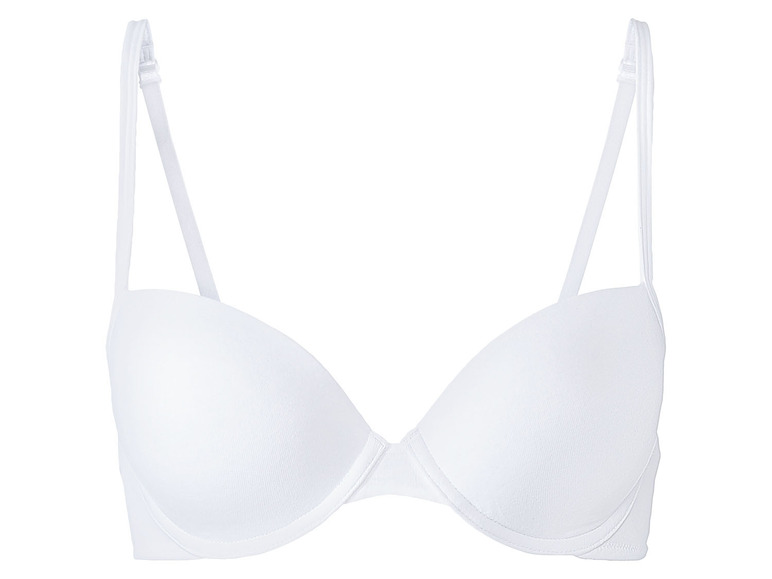 esmara® Damen Bügel BH, 2 Stück, mit hohem Baumwollanteil Fabrikladen