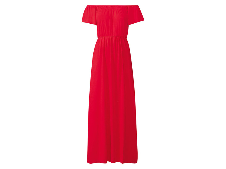 esmara® Damen Maxikleid mit Gummizug in der Taille Begrenzt auf 3 Tage