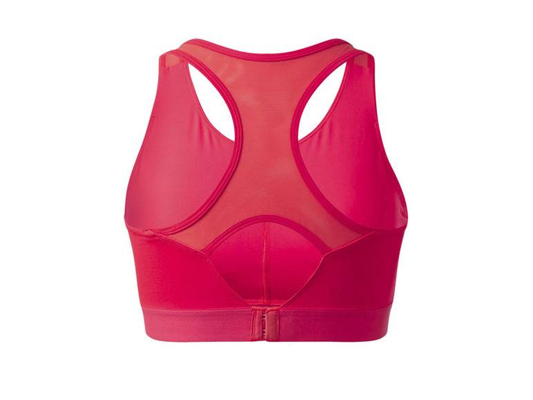 CRIVIT Damen Sportbustier, High-Level, mit Mesh-Einsätzen Fabrikverkauf
