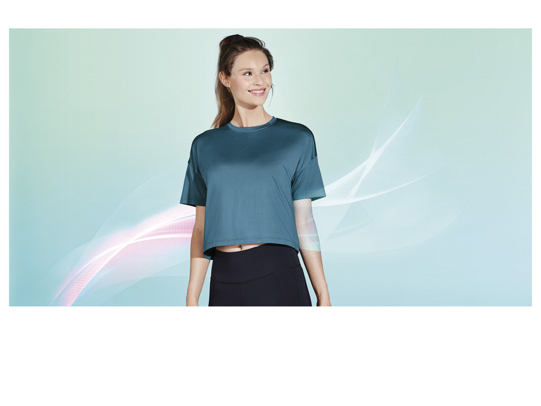 CRIVIT Damen Funktionsshirt, weit geschnitten Blitzverkäufe