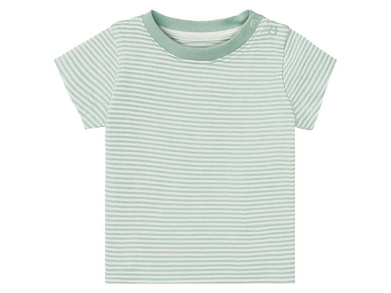 lupilu® Baby T-Shirt, 3 Stück, mit Bio-Baumwolle Kostenloser Versand