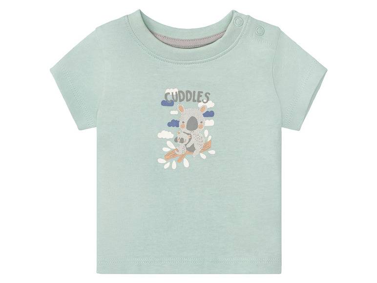 lupilu® Baby T-Shirt, 3 Stück, mit Bio-Baumwolle Kostenloser Versand