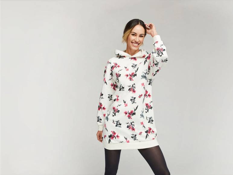 esmara® Damen Sweatkleid mit angerauter Innenseite Fabrik Onlineshop