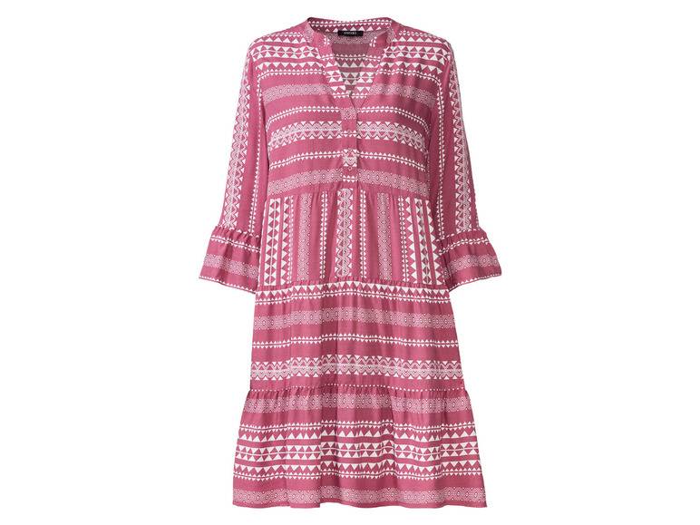 esmara® Damen Tunika Kleid, mit Volants am Ärmelabschluss Günstig kaufen
