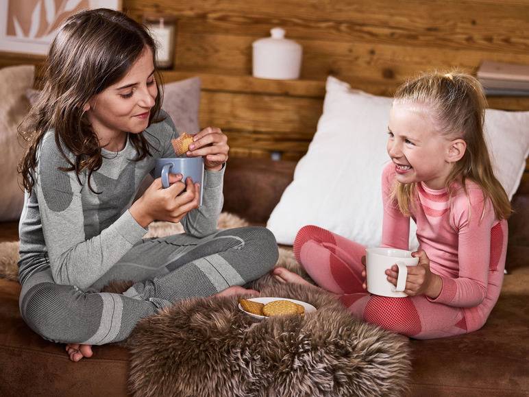 CRIVIT Kinder Jungen Funktionsunterwäsche, 2-teilig, extra warm Versandkostenfrei