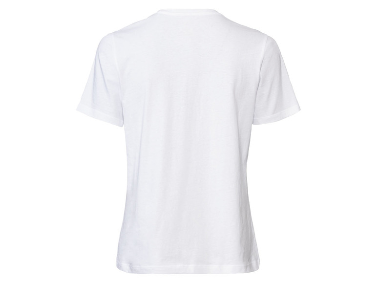 esmara® Damen T-Shirt, aus reiner Baumwolle Flash Sale