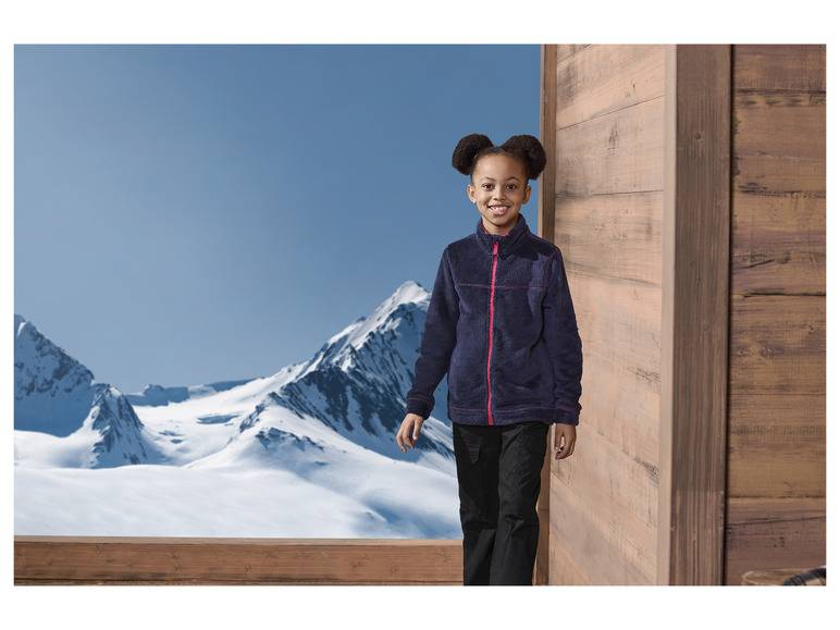 CRIVIT Kinder Fleecejacke, mit Stehkragen Exklusivangebot