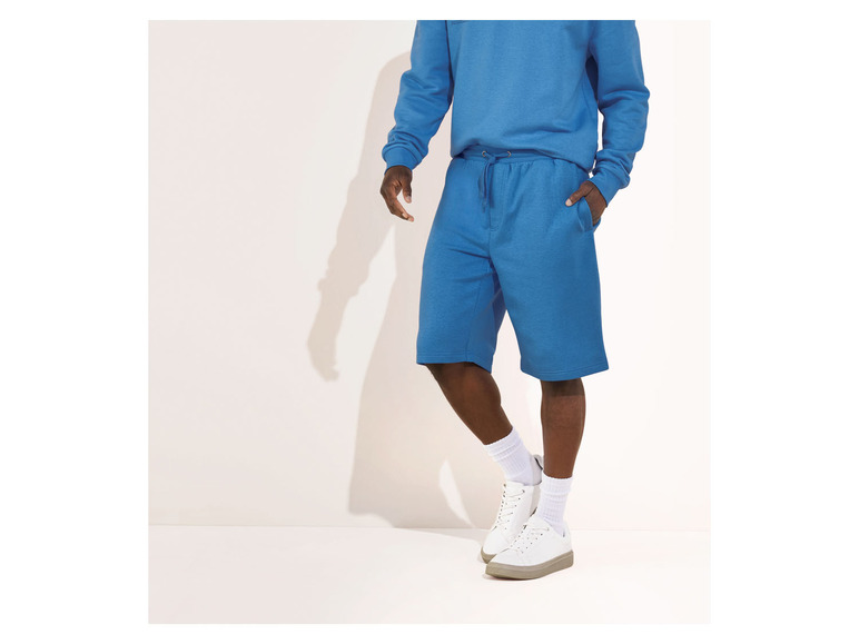 LIVERGY® Herren Sweatshorts, extra weiche Sweat-Qualität, mit Baumwolle Weihnachtsangebot