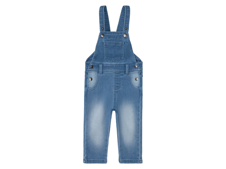 lupilu® Baby Latzhose Sweatdenim, mit Bio-Baumwolle Osterangebot