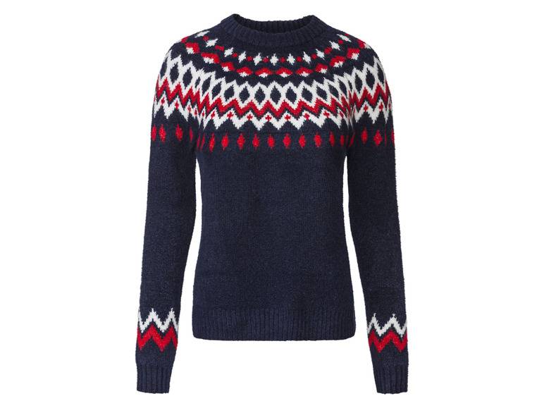 esmara® Damen Strickpullover, mit Rundhalsausschnitt Jubiläumsangebot