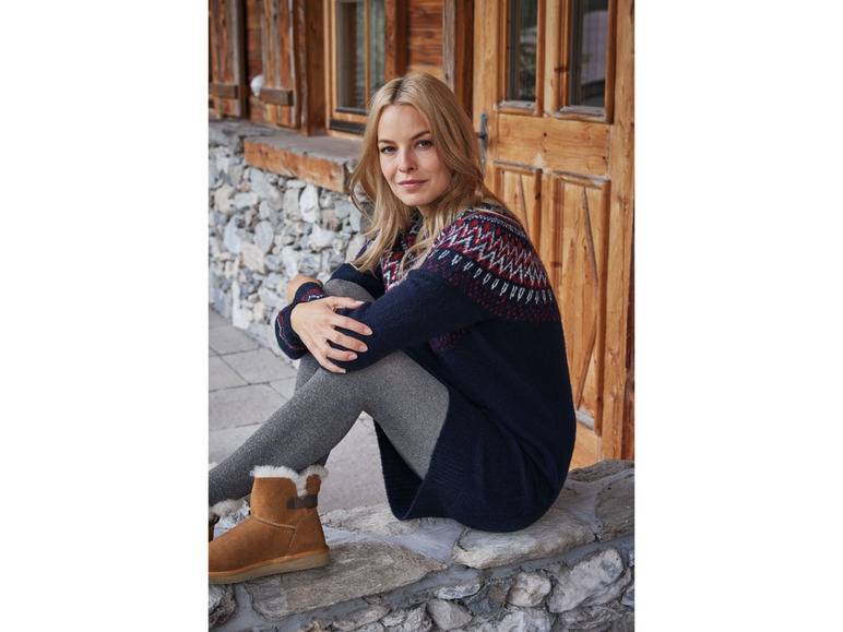 esmara® Damen Strickkleid mit Jacquardmuster Blitzangebot