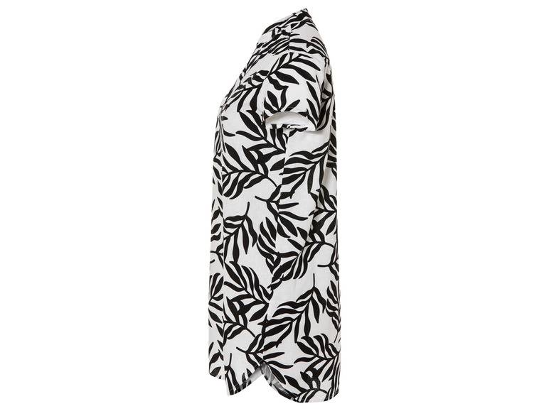 esmara® Damen Leinen-Tunika-Kleid, leger geschnitten Räumungsverkauf