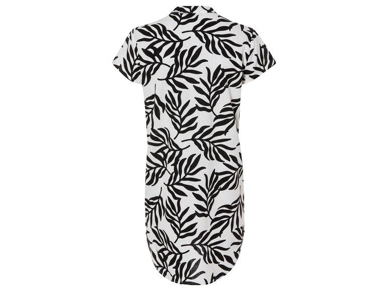 esmara® Damen Leinen-Tunika-Kleid, leger geschnitten Räumungsverkauf