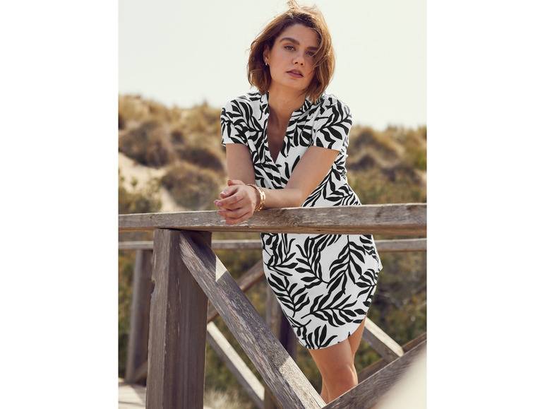esmara® Damen Leinen-Tunika-Kleid, leger geschnitten Räumungsverkauf