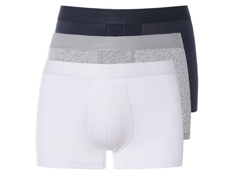 LIVERGY® Herren Boxer, 3 Stück, optimale Passform