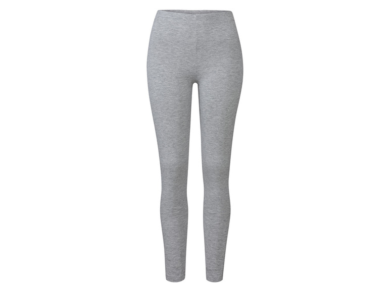 esmara® Damen Leggings, 2 Stück, normale Leibhöhe Riesige Ersparnisse