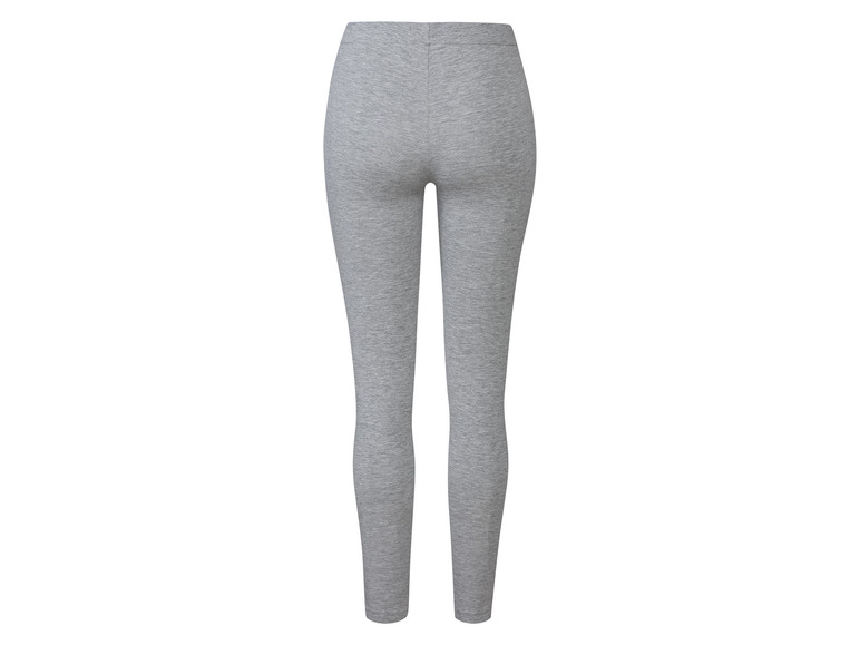esmara® Damen Leggings, 2 Stück, normale Leibhöhe Riesige Ersparnisse