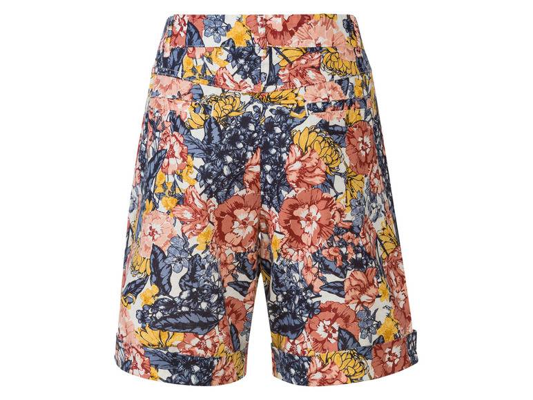 esmara® Damen Leinenshorts mit seitlichen Eingrifftaschen Tiefpreis