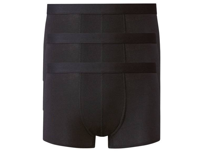LIVERGY® Herren Boxer, 3 Stück, hoher Baumwollanteil Bis zu 50% Rabatt