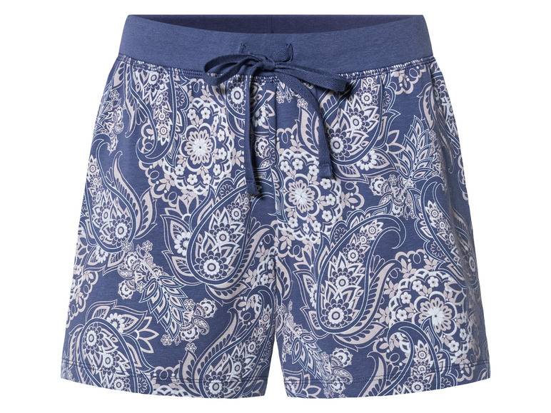 esmara® Damen Schlafhose, kurz, mit Bindeband Nur für heute