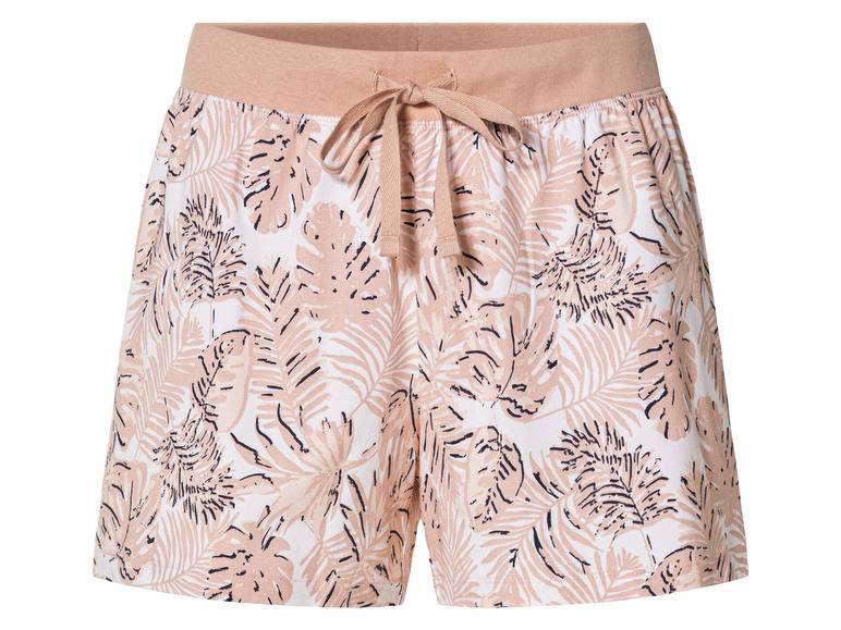 esmara® Damen Schlafhose, kurz, mit Bindeband Nur für heute