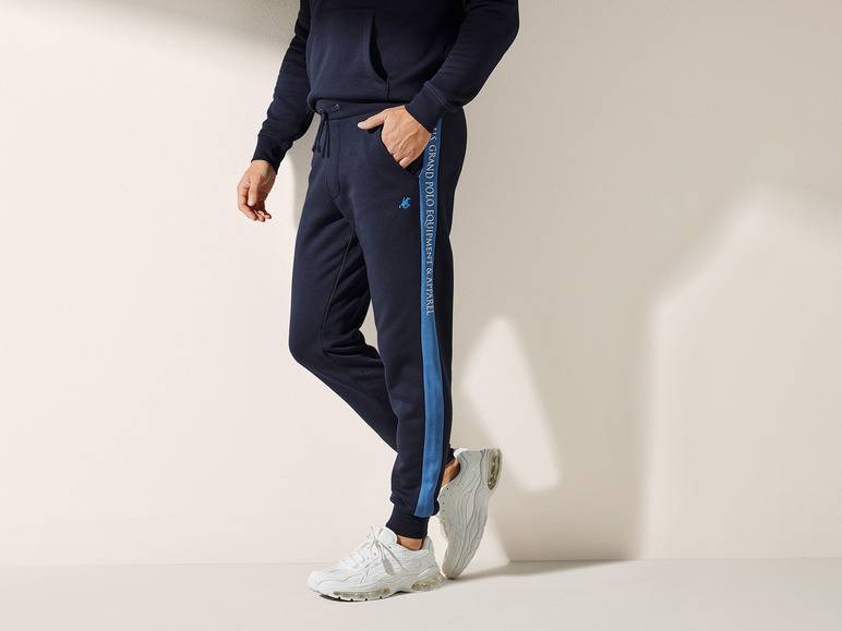 LIVERGY® x Grand Polo Herren Sweathose mit Bündchen Bis zu 55% Rabatt