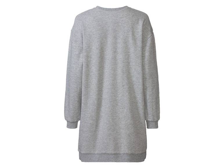 Damen Sweatkleid mit Print, leger geschnitten 50% Rabatt mit kostenlosem Versand