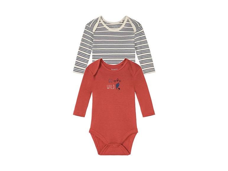 lupilu® Baby Body, 2 Stück, aus reiner Bio-Baumwolle Black Friday Preise