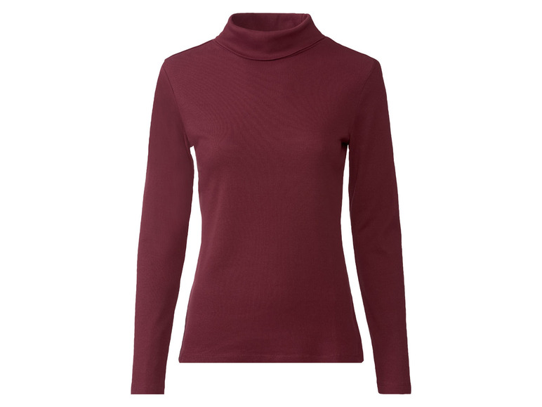 esmara® Damen Rollkragenshirts, 2 Stück, figurbetont geschnitten Online