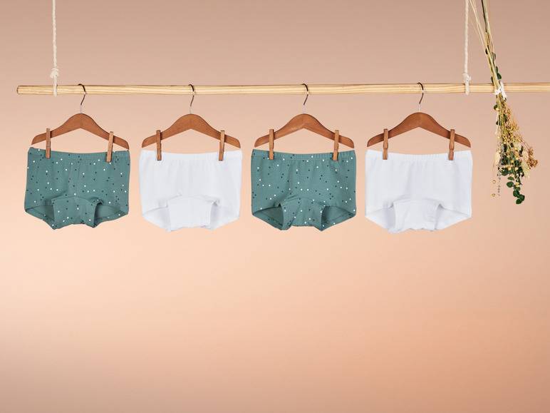 lupilu® Kleinkinder Pantys, 4 Stück, hoher Bio-Baumwollanteil Angebote