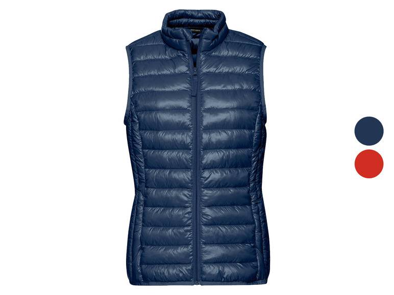 esmara® Damen Weste, windabweisend, mit weichem Stehkragen