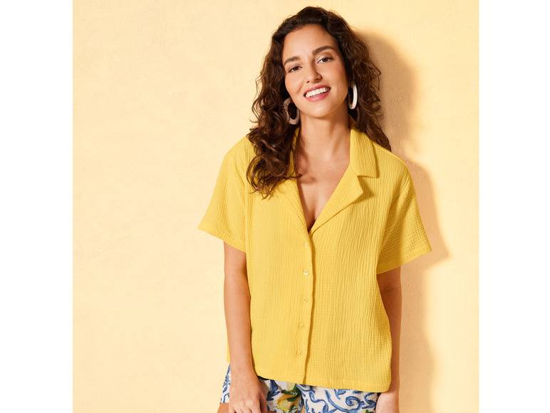 esmara® Damen Bluse aus weichem Musselin Sonderangebot