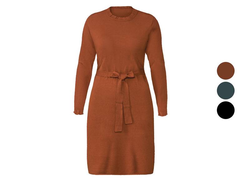 esmara® Damen Strickkleid mit Stehkragen Preisnachlass