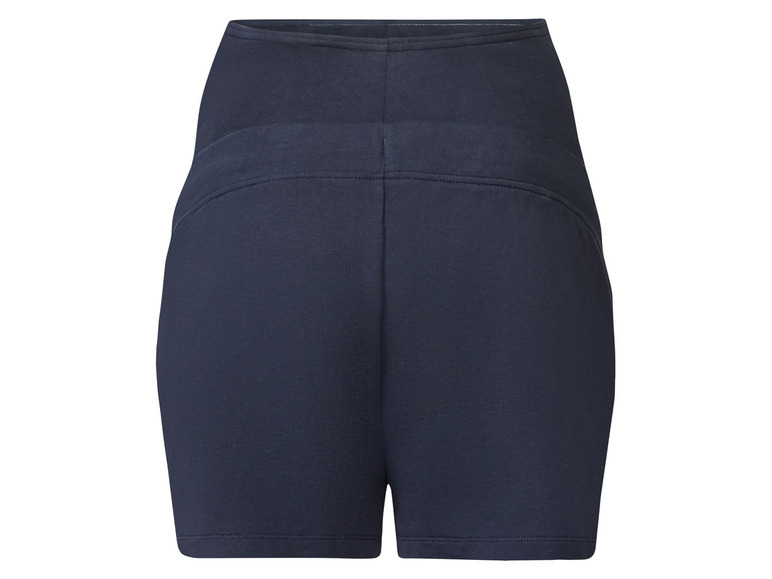 esmara® Damen Umstands-Sweatshorts, niedrige Leibhöhe, mit elastischem Besatz Vatertagsangebot