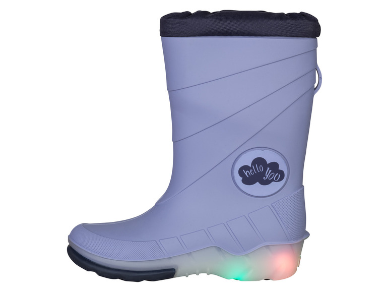 lupilu® Kleinkinder Blinkregenstiefel, wasserdicht Valentinstagsangebot