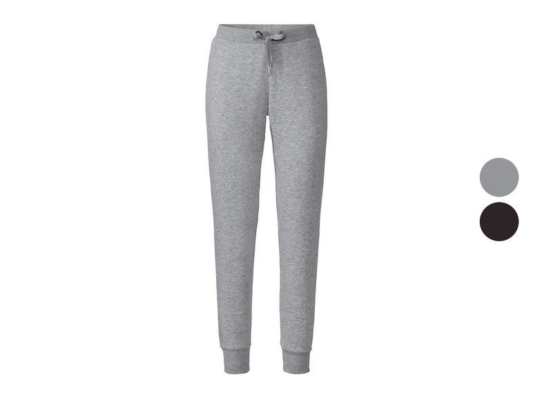 esmara® Damen Sweathose, mit Gummizugbund und Bindeband