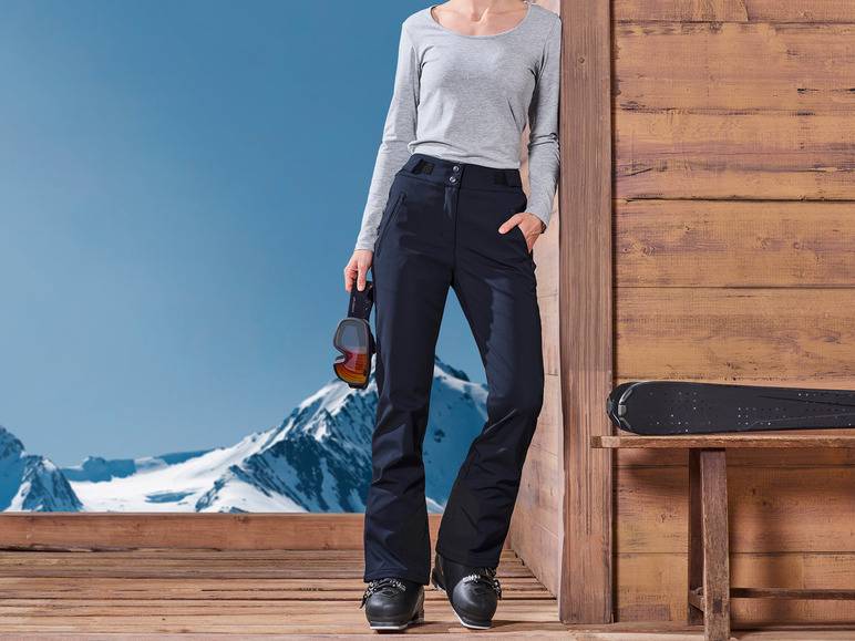 CRIVIT Damen Softshell-Skihose mit hohem Wärmerückhalt Zeitlich begrenztes Angebot