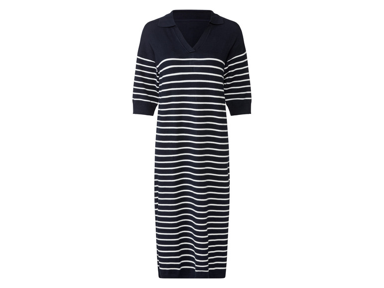 esmara® Damen Feinstrick-Midikleid, leger geschnitten VIP-Rabatte