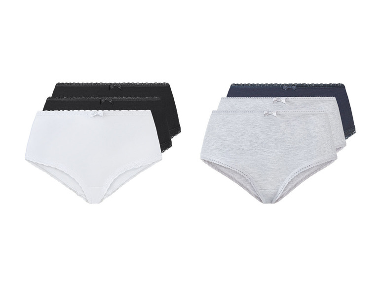 esmara® Damen Hipster, 3 Stück, mit hohem Baumwollanteil Tiefpreis