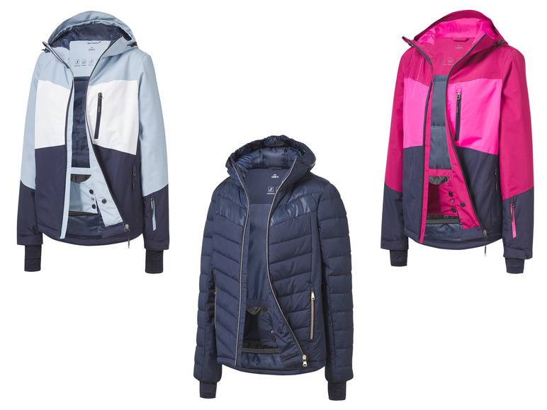 CRIVIT Damen Skijacke, wasserabweisendes Obermaterial