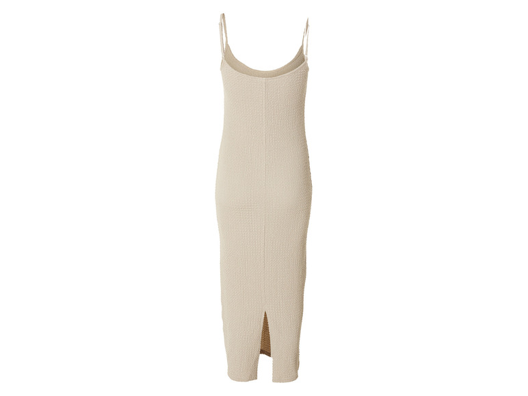 esmara® Damen Midikleid \ Spaghettikleid mit Knit-Struktur Super Rabatt