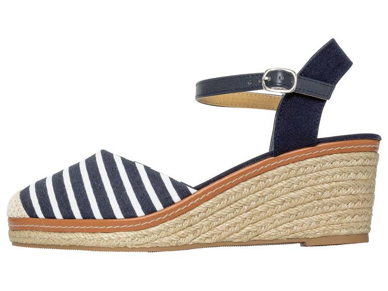 esmara® Damen Keilsandale, im sommerlichen Bast-Look zollfrei