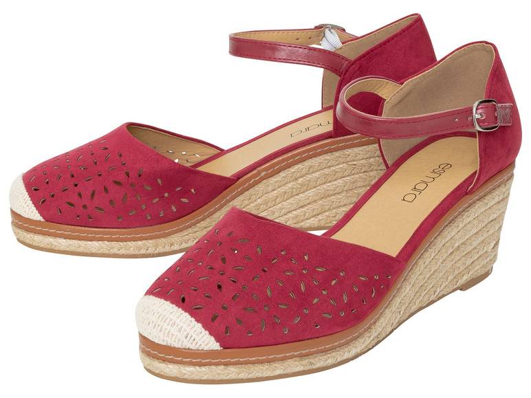 esmara® Damen Keilsandale, im sommerlichen Bast-Look zollfrei