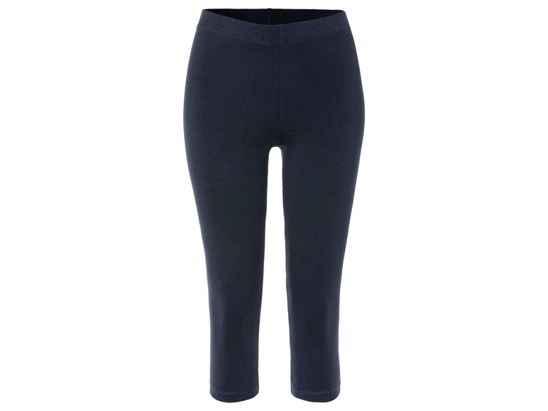 esmara® Damen Capri-Leggings, hoher Baumwollanteil 50% Rabatt für begrenzte Zeit