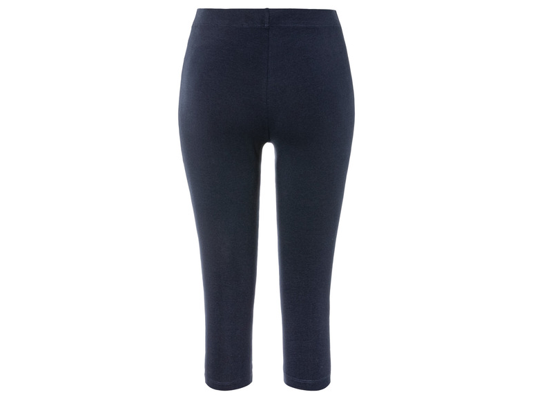 esmara® Damen Capri-Leggings, hoher Baumwollanteil 50% Rabatt für begrenzte Zeit